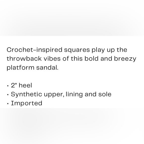 🌻DIRTY LAUNDRY CROCHET SANDALS🌻 - Picture 5 of 5